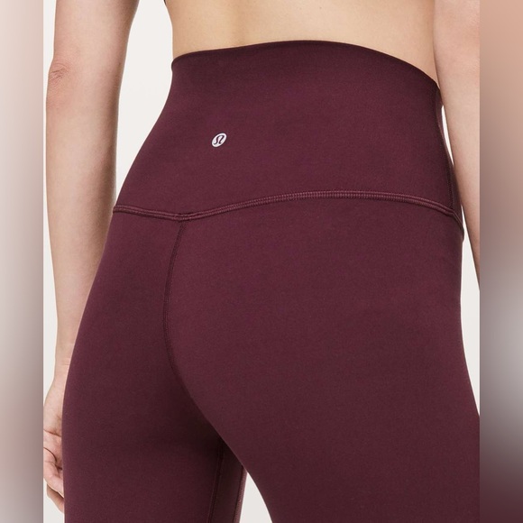 Lululemon Align Pant *Full Length 28"
Dark Adobe red burgundy - Picture 4 of 11